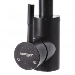Смеситель для кухни MIXXUS SUS-011 Черный (SS0003) Изюм