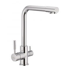 Кухонный смеситель на две воды MIXXUS Premium Hans 021 (MI1666) Изюм