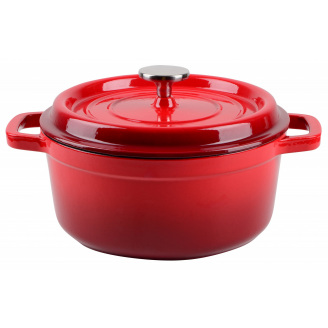 Кастрюля RINGEL Essen 2.9 л 22 см Красный (6858201)