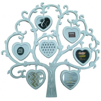 Мультирамка EVG INNO ZB-7H-5151 TREE COLLAGE 9 50 х 50 х 2.5 см Срібло (6812244)