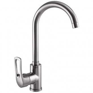 Смеситель для кухни Zerix SAR 181 (Нержавейка) (ZX0417)