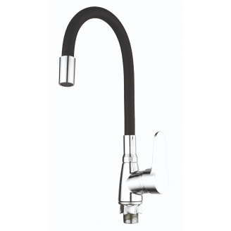 Змішувач для кухні Mixxus Elvis 014 Black без підведення (MI6305)
