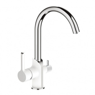 Кухонный смеситель MIXXUS PREMIUM EDEM 021 WHITE (MI5924)