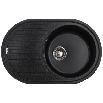 Мийка кухонна ZERIX ZS-7750R-13 Графітна (ZX4561)