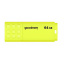Flash Drive Goodram UME2 64 GB (UME2-0640Y0R11) Yellow (6521721) Херсон