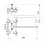 Змішувач для ванни ZERIX DMX 605 (ZX0021) Київ