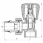 Вентиль 1/2x1/2 "антипротечка" KOER KR.901-Gi (KR0173) Дніпро