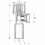Кран кульовий KOER 1/2x1/2 (KR.511) (KR0101) Одеса