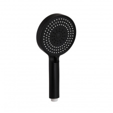 Лійка для ручного душу Qtap Rucni D 130 Black Matt