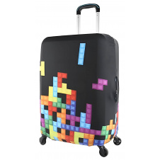 Чохол для валізи Snowball 33030/tetris Середній M Різнокольоровий