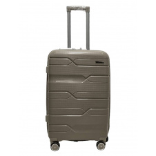 Чемодан средний M полипропилен Milano bag 0306 65×42×28см 56л Шампань
