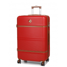 Валіза велика L ABS-пластик Worldline Airtex 629 76×52×30см 110л Червоний