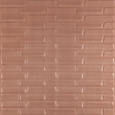 Самоклеющаяся декоративная 3D панель Sticker Wall SW-00001715 Кладка кофе с молоком 700x770x5 мм
