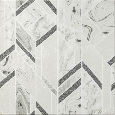Панель стеновая 3D 700х770х4мм абстракция серая (D) Sticker Wall SW-00001990