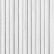 Декоративная стеновая рейка Sticker Wall 160*23*3000мм (D) SW-00001533 Белая