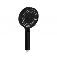 Лійка для ручного душу Qtap Rucni D 130 Black Matt Краматорськ