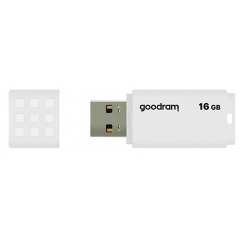 Flash Drive Goodram UME2 16 GB (UME2-0160W0R11) White (6521592) Полтава