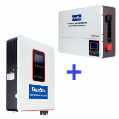 Гібридний інвертор EnerSol EHI-SUNONECO6.2KW+EB-SK-51.2V100Ah Ромни