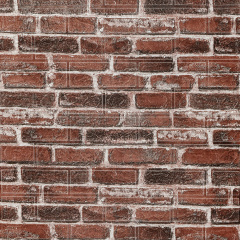 Самоклеюча 3D панель під червоний катеринослав цегла Sticker Wall 20000x700x3мм Бородянка