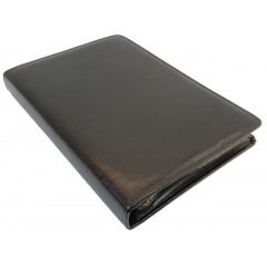 Папка формата A4 из кожзама JPB AK-03N Черная Свесса