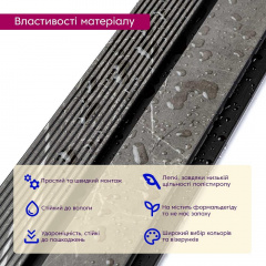 Декоративная PS рейка Sticker Wall 122*2900*12мм (D) SW-00001751 Смела