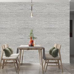 Самоклеюча 3D панель Sticker Wall SW-00001352 Камінь кави 700х700х5мм Буча