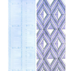 Самоклеюча плівка Sticker Wall SW-00001257 Зелені ромби 0,45х10м Львів