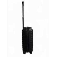 Чемодан дорожный Малый (S) под Ручную кладь Полипропилен Airtex 242 45л 55x39,5x22,5см Черный Конотоп