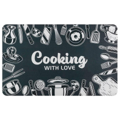Вологопоглинаючий килимок Sticker Wall 50*80CM*3MM (D) SW-00001888 Сірий Житомир