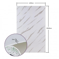 Самоклеящаяся стеновая PET плитка в рулоне 600*3000*2mm SW-00001691 Sticker Wall Ковель