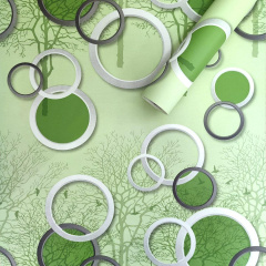 Самоклеюча плівка Sticker Wall SW-00000797 Зелені дерева 0,45х10м Бровари