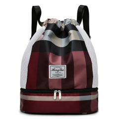 Жіночий міський рюкзак з відділом для взуття BTB Бордовий Умань