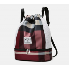 Жіночий міський рюкзак з відділом для взуття BTB Бордовий Умань