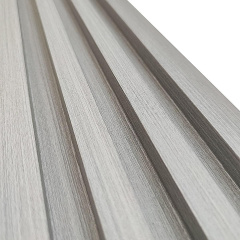 Декоративная стеновая рейка Sticker Wall 160*23*3000мм (D) SW-00001528 Светло-серая Киев
