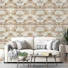Самоклеюча стінова 3D панель Sticker Wall 700х700х3 мм Коричневий (D) SW-00001896 Краматорськ