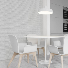 Самоклеюча 3D панель Sticker Wall під білу цеглу в рулоні 3080x700x3мм (R001-3) Черкаси