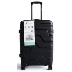 Чемодан Средний М пластиковый поликарбонат Horoso 65L S120238S Черный Вознесенск