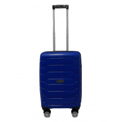 Чемодан маленький S полипропилен Madisson Snowball 01103 58×37×22см 35л Синий Вишневое