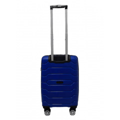 Чемодан маленький S полипропилен Madisson Snowball 01103 58×37×22см 35л Синий Вишневое
