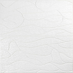 Панель 3D WHITE Sticker Wall 700х700х6 мм Білий (D) SW-00001948 Луцьк