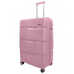 Валіза велика Milano bag 0307 поліпропілен Рожевий Вишневе