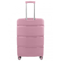 Валіза велика Milano bag 0307 поліпропілен Рожевий Вишневе