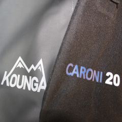 Водонепроникний рюкзак Kounga Caroni I22324 20L Чорний Вінниця