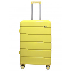 Чемодан средний M+ из полипропилена Milano bag 0305 84л Желтый Фастів