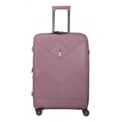 Валіза велика L поліпропілен Airtex 639 78×50×31 см 114 л Розове золото Буча