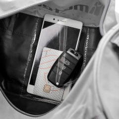 Cпортивна сумка з відділом взуття Fitness Meteor Siggy Bag 74547 25L Чорна Дніпро