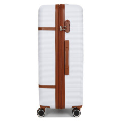 Чемодан большой L ABS-пластик Worldline Airtex 629 76×52×30см 110л Белый Ровно