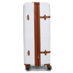 Чемодан большой L ABS-пластик Worldline Airtex 629 76×52×30см 110л Белый Ровно