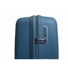 Чемодан дорожный Гигант (XL) Полипропилен Airtex 245 108л 77x52x31см Синий Вінниця