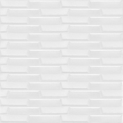 Самоклеюча 3D панель біла кладка Sticker Wall 3080х700х5мм Переяслав-Хмельницький